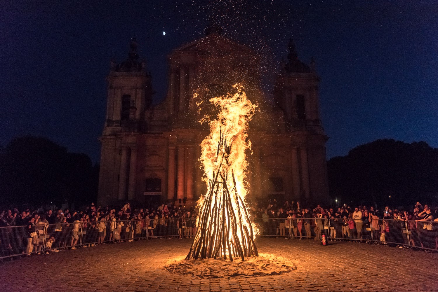 Feu de la Saint-Jean à Versailles